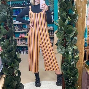 Wild Fable Striped Wide Leg Jumpsuit